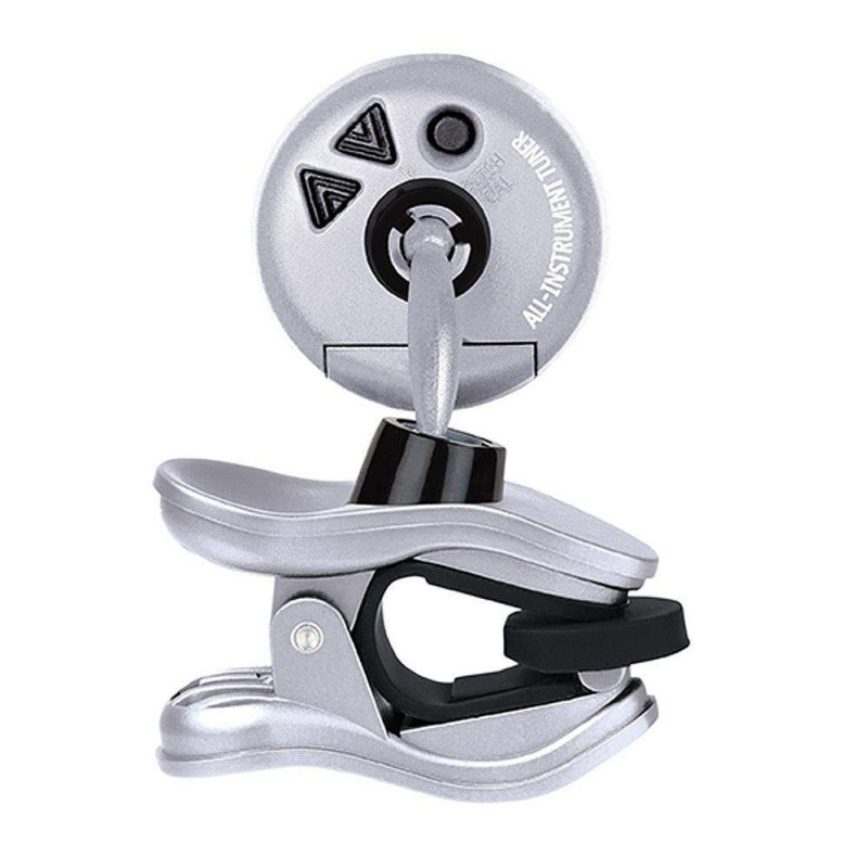comprar Afinador Universal SNARK SIL-1, Afinador cromático con clip articulado de gran movilidad. Color plata.