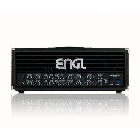 Cabezal de guitarra a válvulas Engl Savage 60 Mark II E630/2 de 60W de potencia. Cabezal de guitarra a válvulas Engl Savage 60 Mark II E630/2 de 60W de potencia.