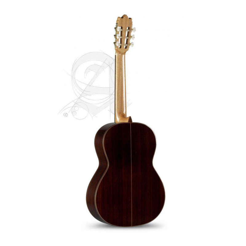 comprar Guitarra Clásica 4P de la serie Conservatorio con tapa de cedro macizo y aros y fondo de Palosanto de India.