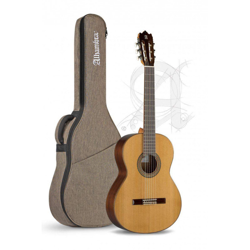 comprar Guitarra Clásica Estudio ALHAMBRA 3C A con tapa maciza de Abeto.