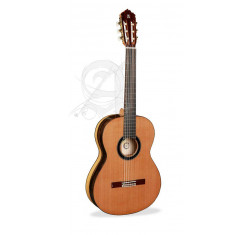 Alhambra 6 EBANO BLANCO Guitarra Clásica con funda 2
