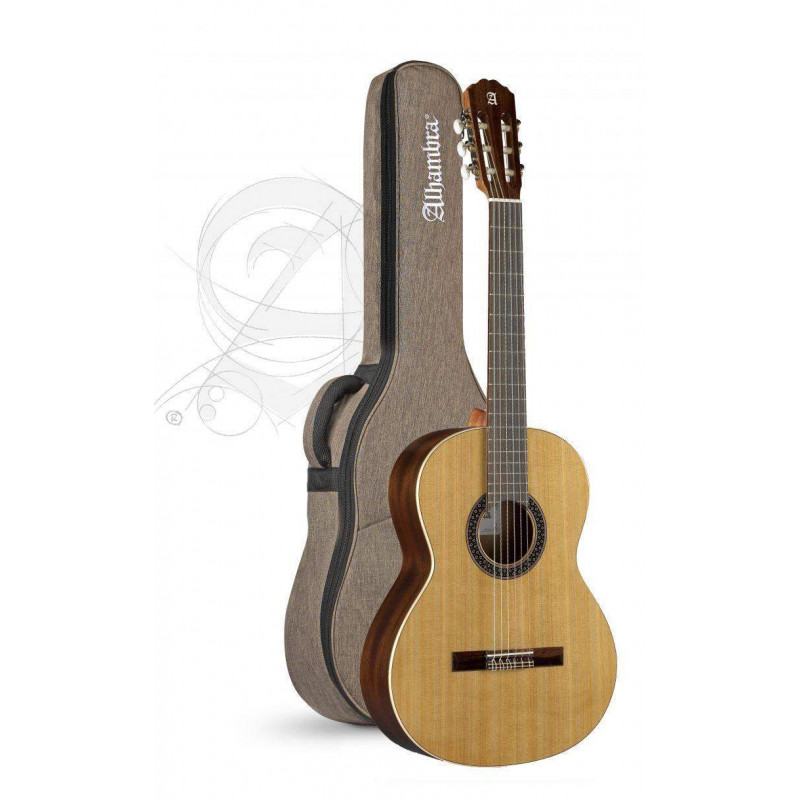 1C HYBRID TERRA Guitarra Clásica con funda 