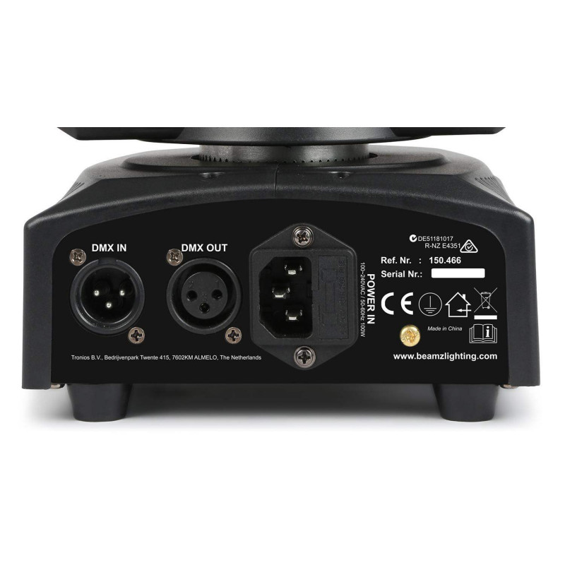 ILLUSION 1 Cabeza Móvil LED Beam con anillo de LED