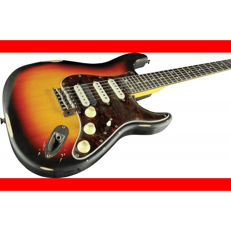 GUITARRA ELÉCTRICA STRATO AIRE RELIC - SUNBURST