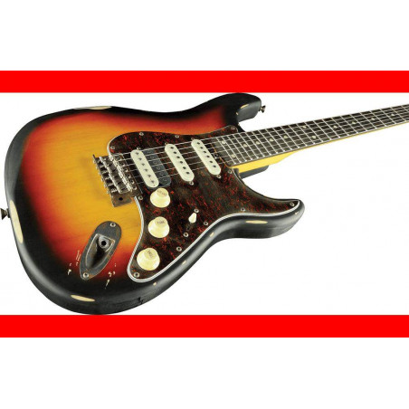 GUITARRA ELÉCTRICA STRATO AIRE RELIC - SUNBURST
