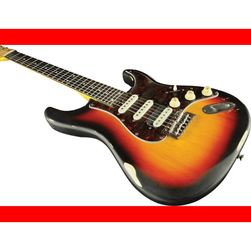 GUITARRA ELÉCTRICA STRATO AIRE RELIC - SUNBURST