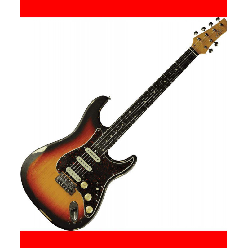 GUITARRA ELÉCTRICA STRATO AIRE RELIC - SUNBURST
