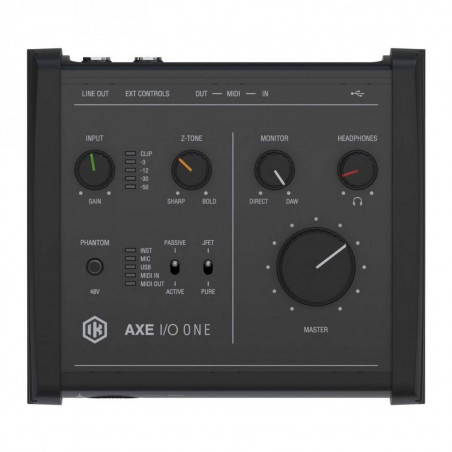 AXE I/O ONE Interface Audio para guitarristas y bajistas