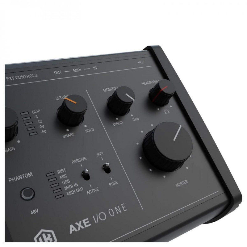 AXE I/O ONE Interface Audio para guitarristas y bajistas