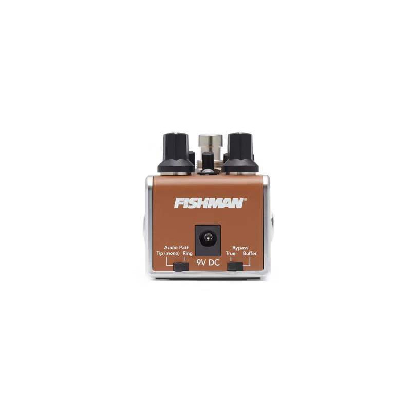 comprar PEDAL FISHMAN AFX Pro Eq Mini, Un Pedal preamplificador y ecualizador para guitarra acústica en tamaño mini.