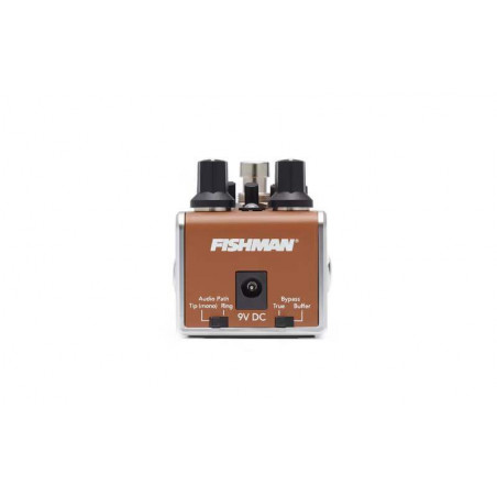 comprar PEDAL FISHMAN AFX Pro Eq Mini, Un Pedal preamplificador y ecualizador para guitarra acústica en tamaño mini.