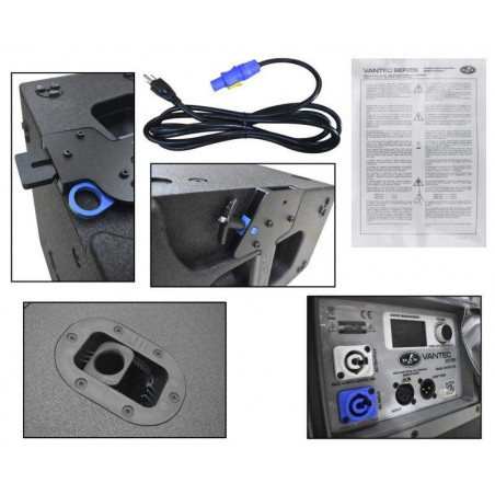 Das Audio VANTEC 20A Altavoz Line Array Bi-Amplificado.