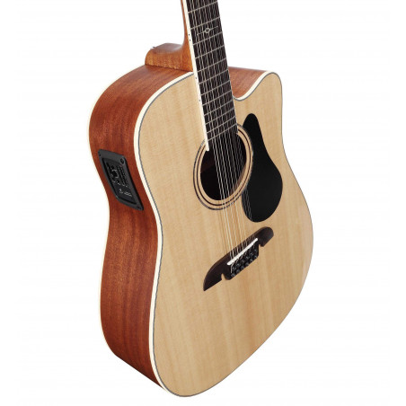 AD60-12CE ARTIST Guitarra Acústica 12 Cuerdas Natural