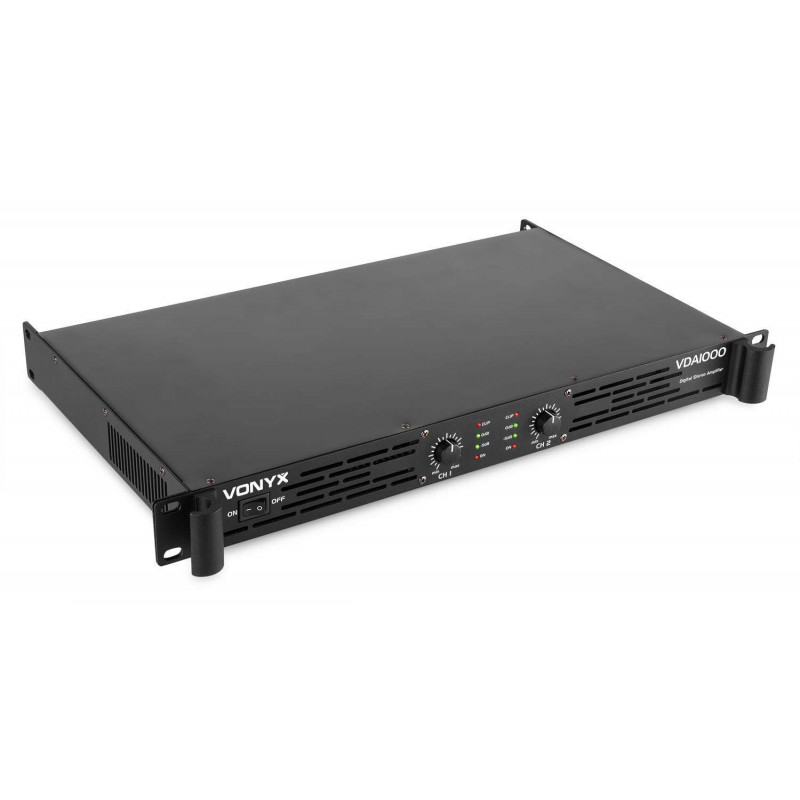 Etapa de potencia Vonyx VDA1000 1U 2x 500W