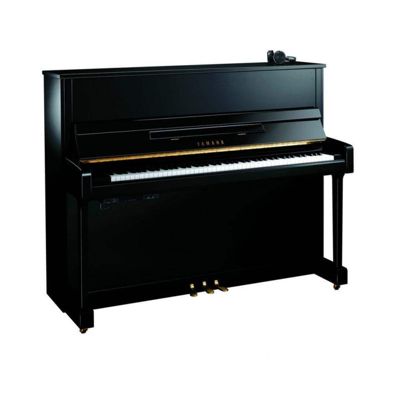 YAMAHA P116 SH3 PE Piano Acústico Vertical con  Silent SH3 116 cms de alkto.