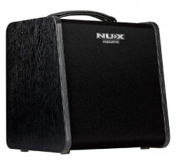 NUX AC-60 Stageman II Amplificador Guitarra Acústica 2 canales, guitarra,y micro con bluetooth, looper y caja de ritmos.