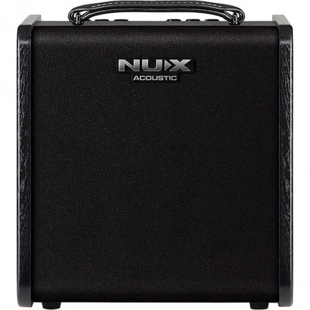 NUX AC-60 Stageman II Amplificador Guitarra Acústica 2 canales, guitarra,y micro con bluetooth, looper y caja de ritmos.