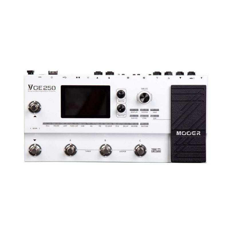 MOOER GE250 Pedalera multiefectos para guitarra