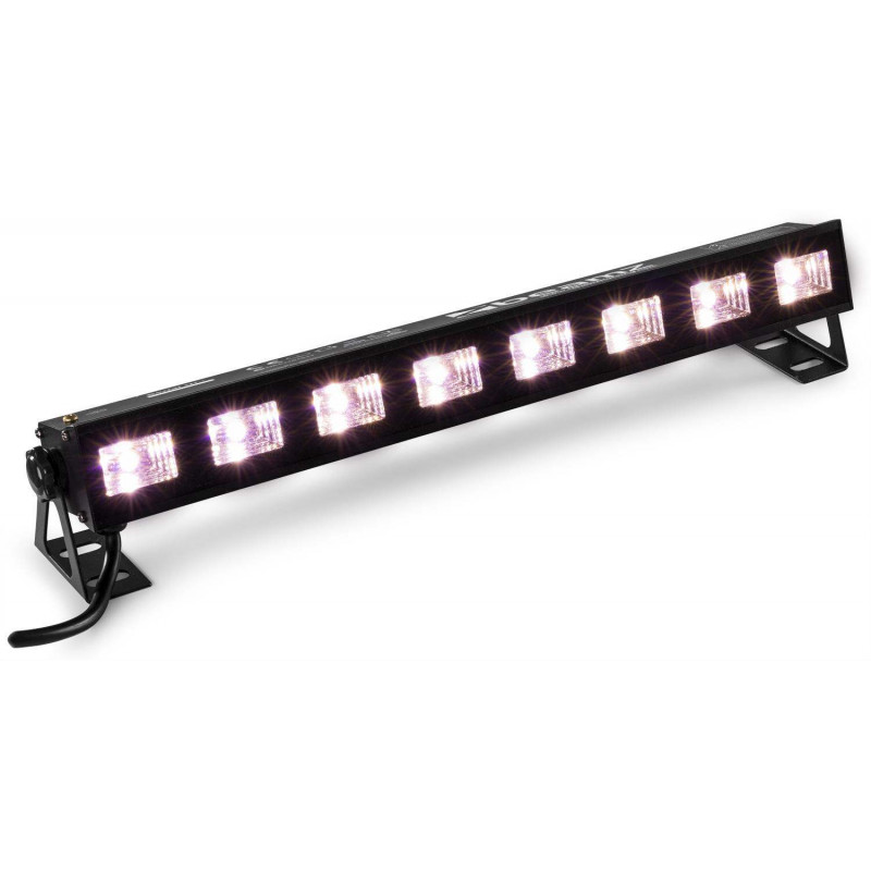 El BUV83 es un accesorio potente con LED Ultravioleta y blanco cálido