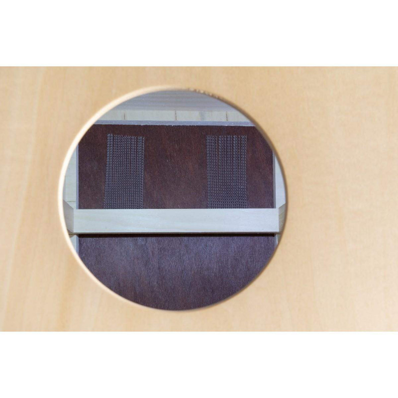 Cajón Flamenco de Tilo Serie ESOTONE Acabado ROBLE incluye funda