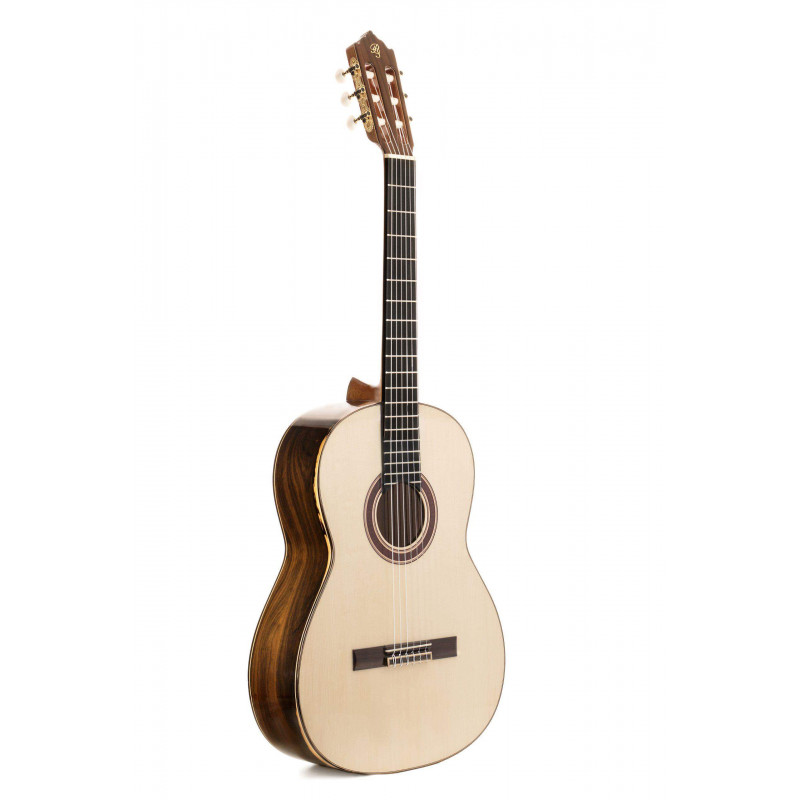 PRUDENCIO SAEZ 6-S Guitarra Clásica Mod (35) Estudio  Aros y fondo de Ciricote Laminado Tapa Abeto Macizo