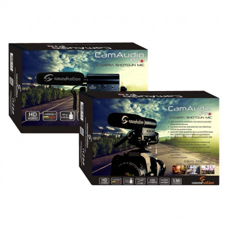 Micrófono de grabación de cámara