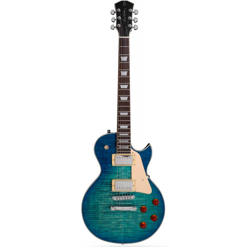 LARRY CARLTON L7 TBL TRANS BLUE Guitarra Eléctrica 