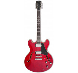 LARRY CARLTON H7 STR SEE THOUGH RED...
                                