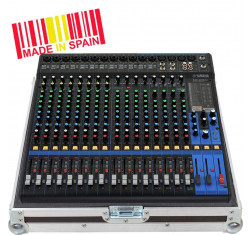 Maleta profesional, fabricada en España, especialmente diseñada para tu mezclador de directo Yamaha  MG20/16XU. 2