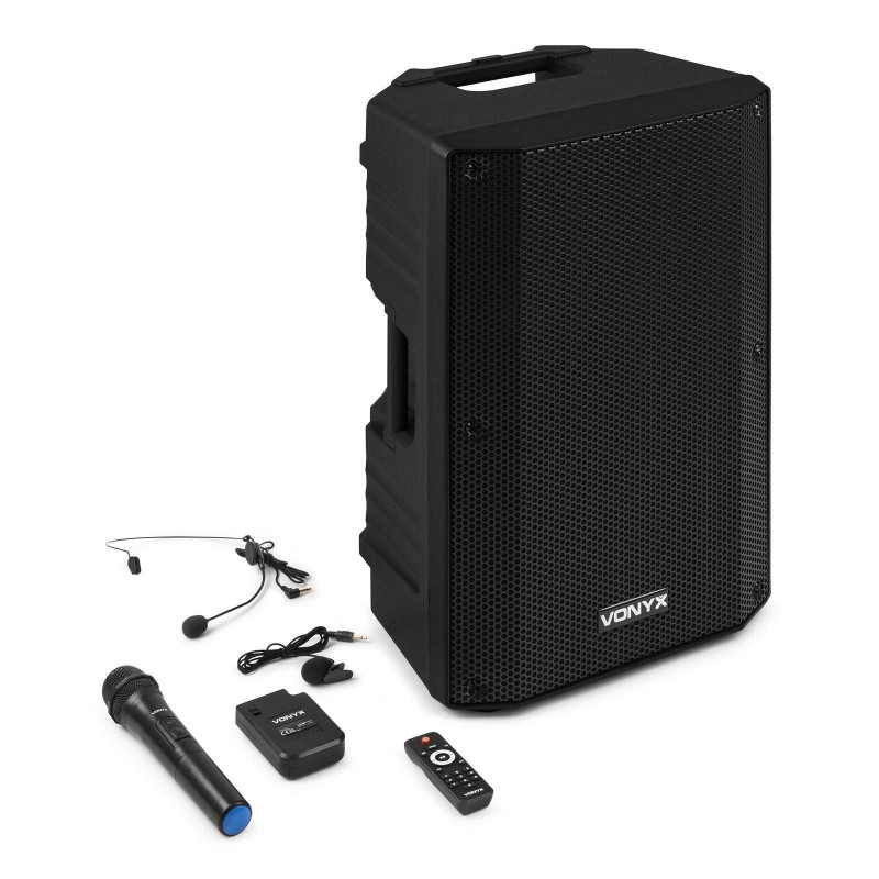 Vonyx VSA sistemas audio portátiles profesionales calidad 12" y 15"