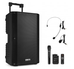La serie Vonyx VSA es una serie de sistemas de audio portátiles profesionales de alta calidad de 12" y 15".