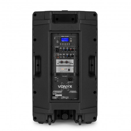 La serie Vonyx VSA es una serie de sistemas de audio portátiles profesionales de alta calidad de 12" y 15".
