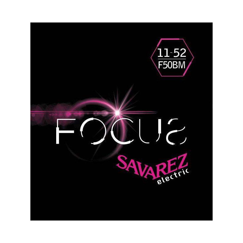 SAVAREZ FOCUS F50BM Juego Cuerdas Guitarra Eléctrica 011-052