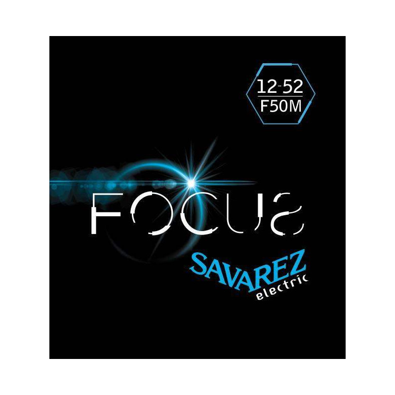 SAVAREZ FOCUS F50M Juego Cuerdas Guitarra Eléctrica 012-052