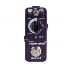 Mooer MICRO DRUMMER II Pedal con ritmos de bateria