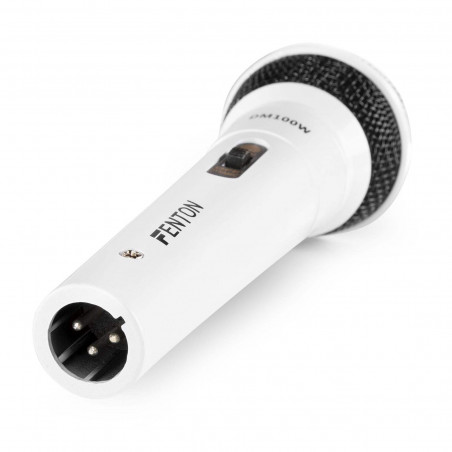 DM100W Micrófono Dinámico Color Blanco