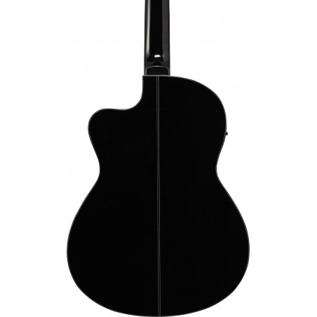 GA11CE-BK Guitarra Clásica Electrificada Negra 