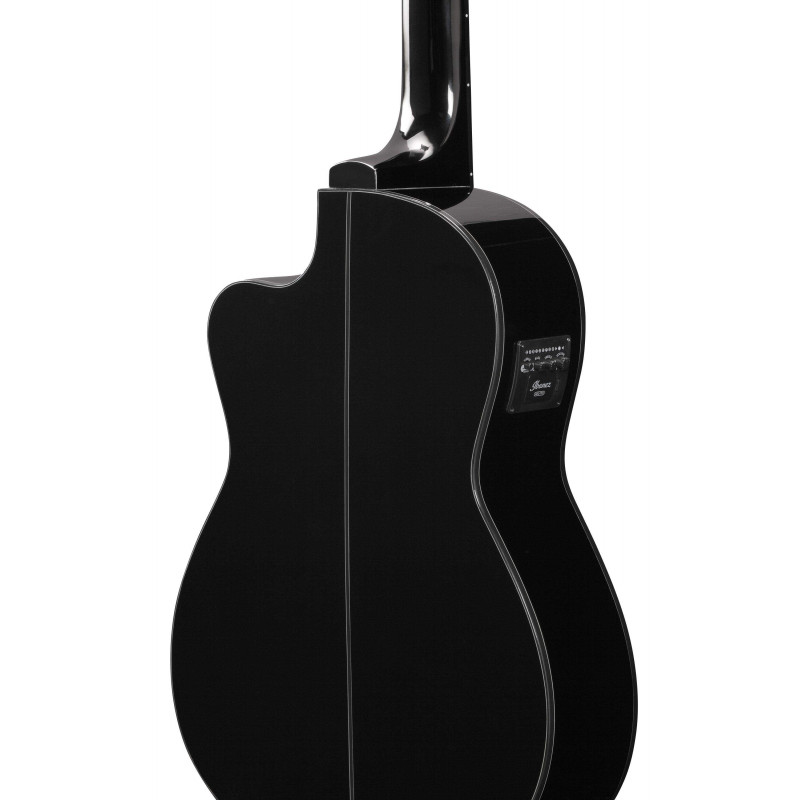 GA11CE-BK Guitarra Clásica Electrificada Negra 