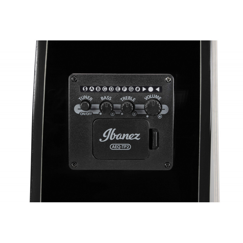 GA11CE-BK Guitarra Clásica Electrificada Negra 