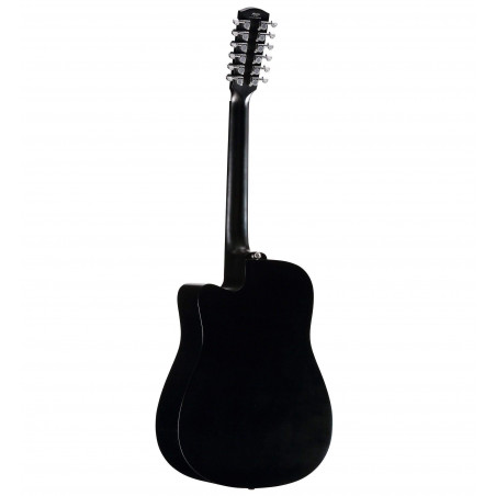 AD60-12CEBK Artist guitarra electroaústica 12 cuerdas negra