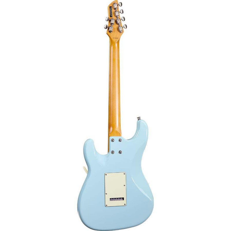 comprar Guitarra Eléctrica EKO AIRE V-NOS DAPHNE BLUE, Guitarra Eléctrica tipo Stratocaster en color azul.