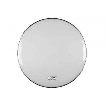 comprar Parche Bombo 20" CODE RESONANTE ENIGMA Blanco.