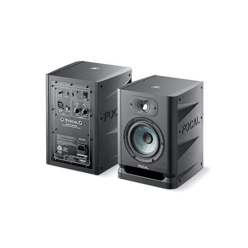 COMPRAR FOCAL ALPHA 50 EVO Monitor Estudio. Biamplificado, Woofer de 5" y Tweeter aluminio 1", 35 + 25 Watts.