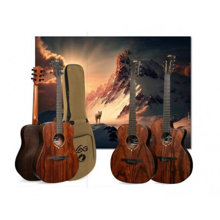 Lag SAUVAGE-D Guitarra Acústica Dreadnought