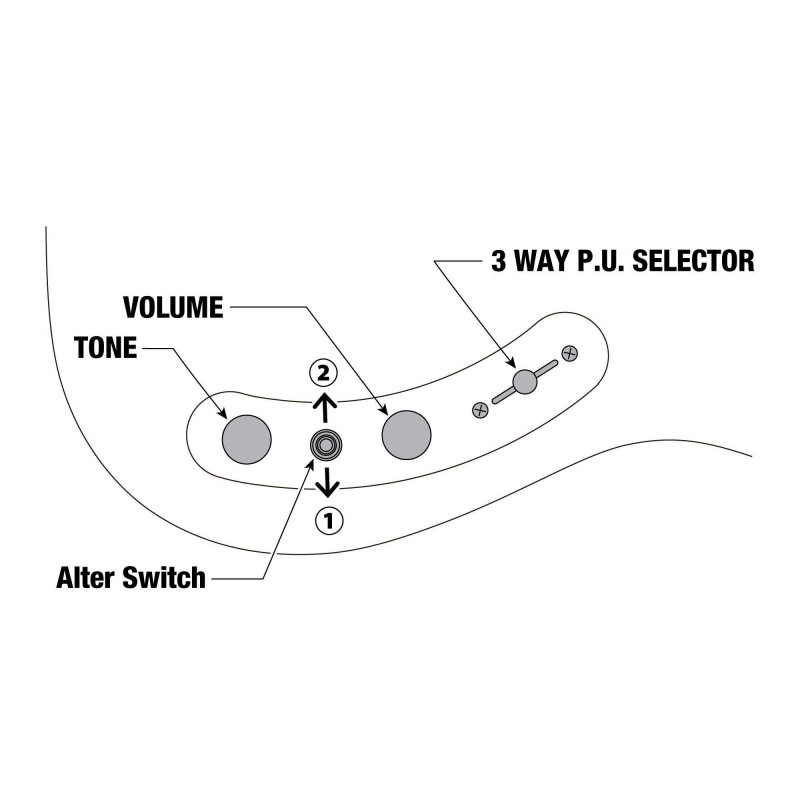 AZS2209B-BK Guitarra Eléctrica AZS Prestige