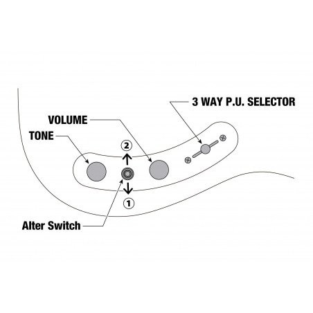 AZS2209B-BK Guitarra Eléctrica AZS Prestige
