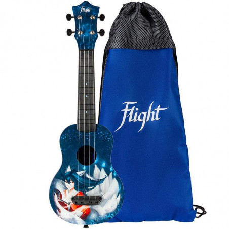 Flight UTS-42 Ukelele Soprano Ultra Travel Series Kumiho