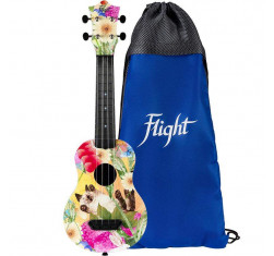 Flight UTS-42 Ukelele Soprano Ultra Travel Series Summer Cat