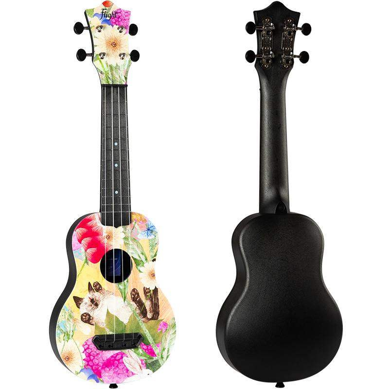 Flight UTS-42 Ukelele Soprano Ultra Travel Series Summer Cat