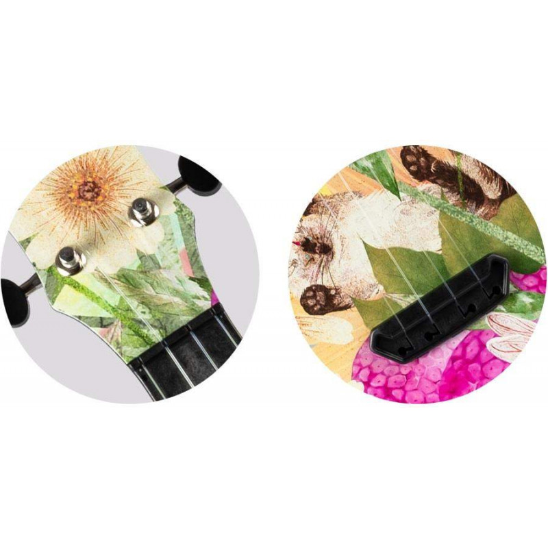 Flight UTS-42 Ukelele Soprano Ultra Travel Series Summer Cat